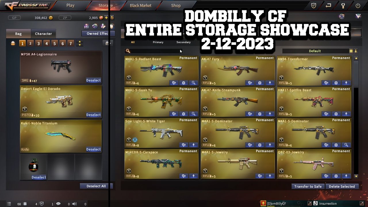 Crossfire West | My Entire Storage Showcase
