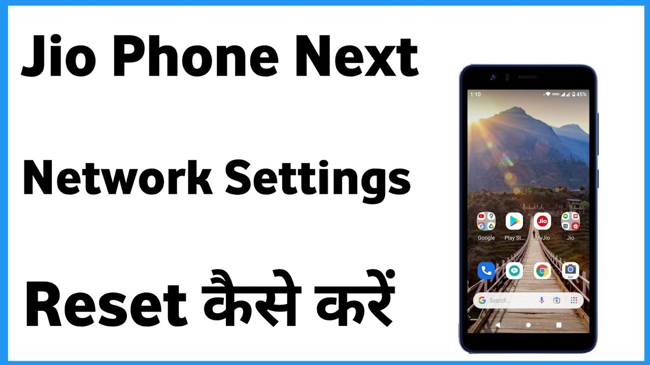Jio Phone Next Me Network Settings Reset Kaise Kare | Jio Phone Next Network Settings Kaise Kare