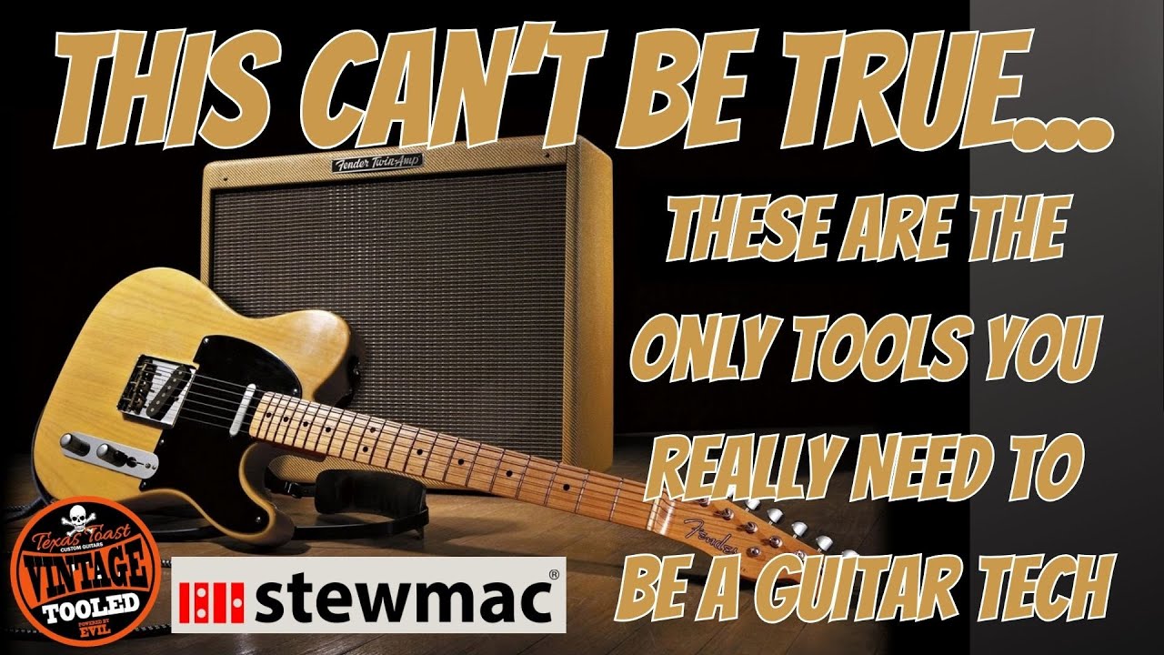 These Are The Only Tools You Really NEED If You Want To Be A Guitar Tech