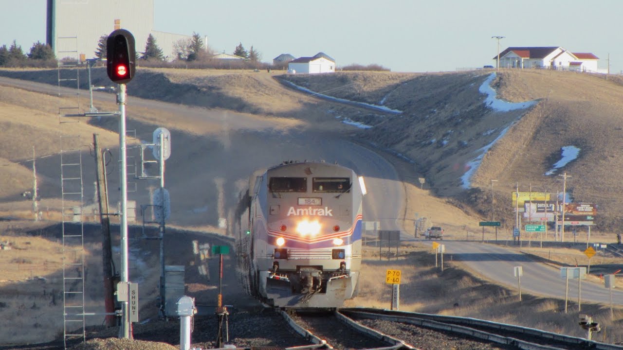 January & February 2017 Railfanning in Montana & Alberta