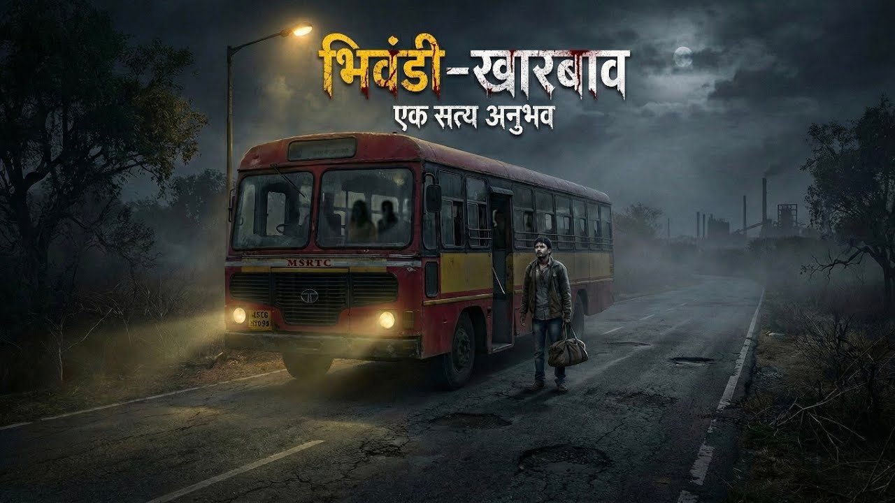 सरकारी बस, सुनसान रस्ता आणि एकच प्रवासी | Marathi Horror Story | Marathi Bhaykatha
