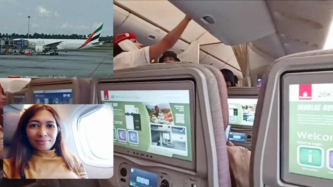 Эмирейтс Боинг 777-300ER из Куала-Лумпура в Дубай |   Авиационный влог
