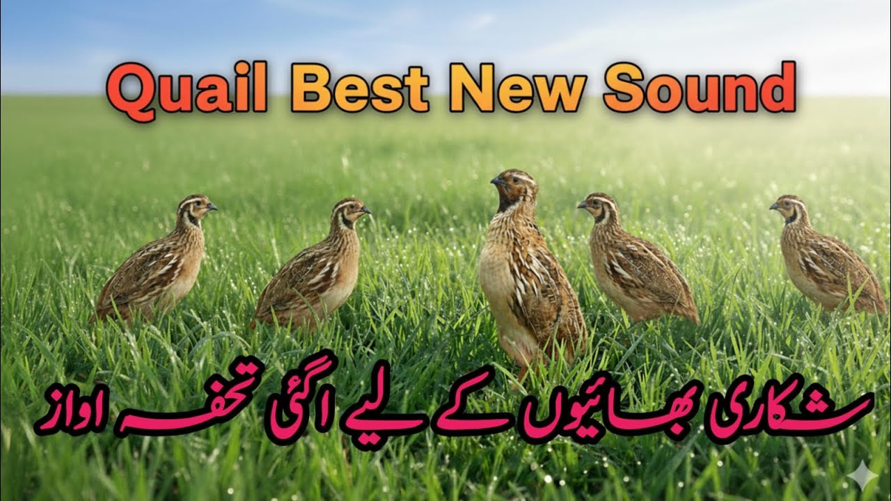 Quail Best New Sound 2025 | Bater Ki Awaaz | Gift for Hunters | High Quality Mp3 Sound