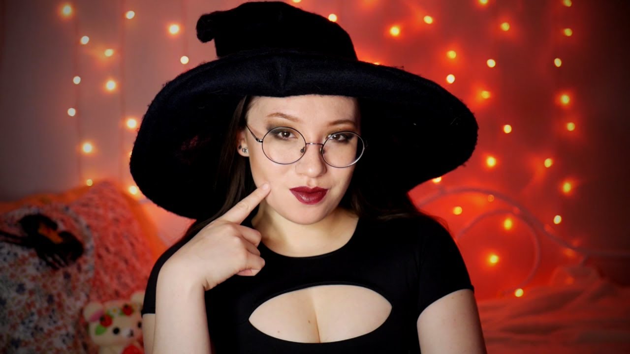 ASMR 🎃 Cozy Witch Reads You Creepypastas for Frightful Tingles 😱 Whispering