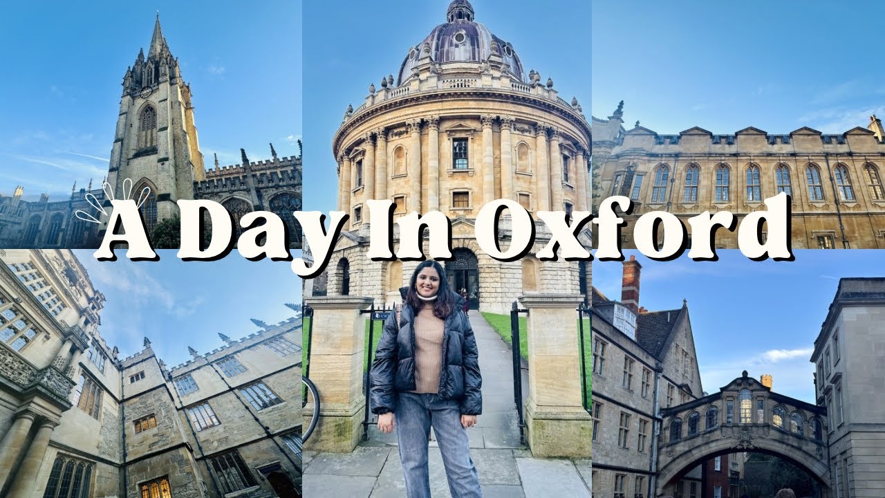 Exploring Oxford for a Day | University, Cafes, Streets & Sights🧡