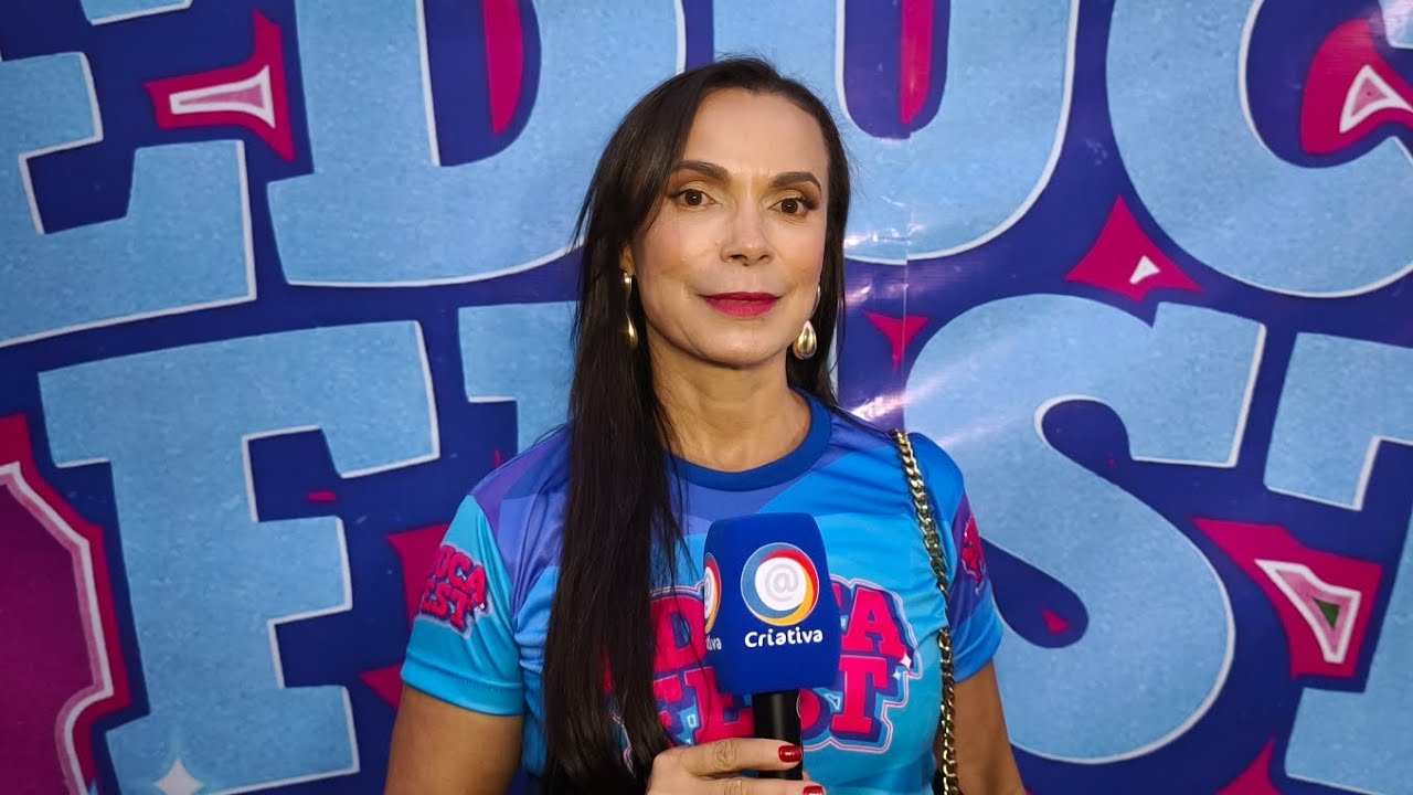 Secretária de Educação de Itaquara, Rita Trindade, fala da realização do EducaFest 2026