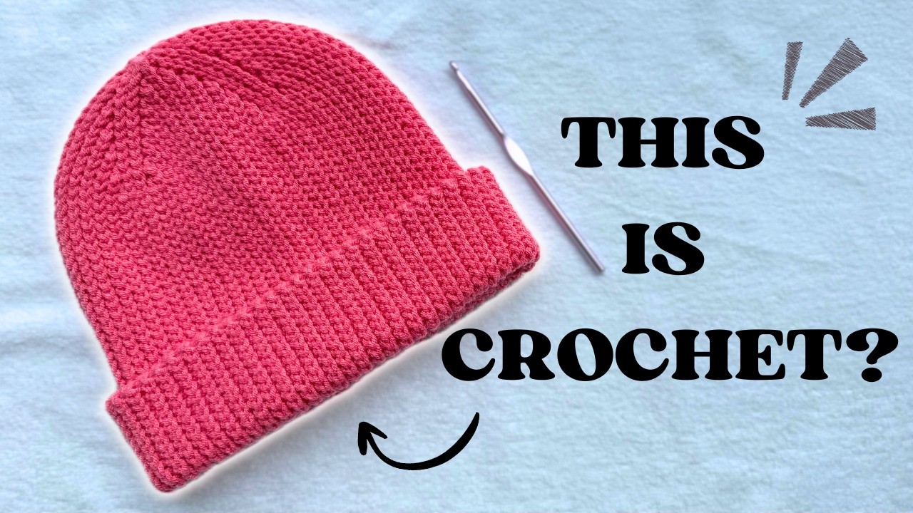 The Secret to Crochet Beanie That Looks Store-Bought