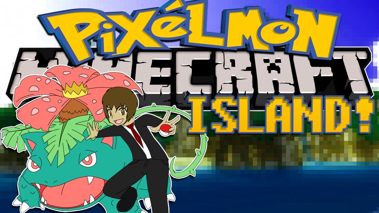 Minecraft: Pixelmon Island (Pokemon Mod) #1 MASTER TRAINER | JeromeASF
