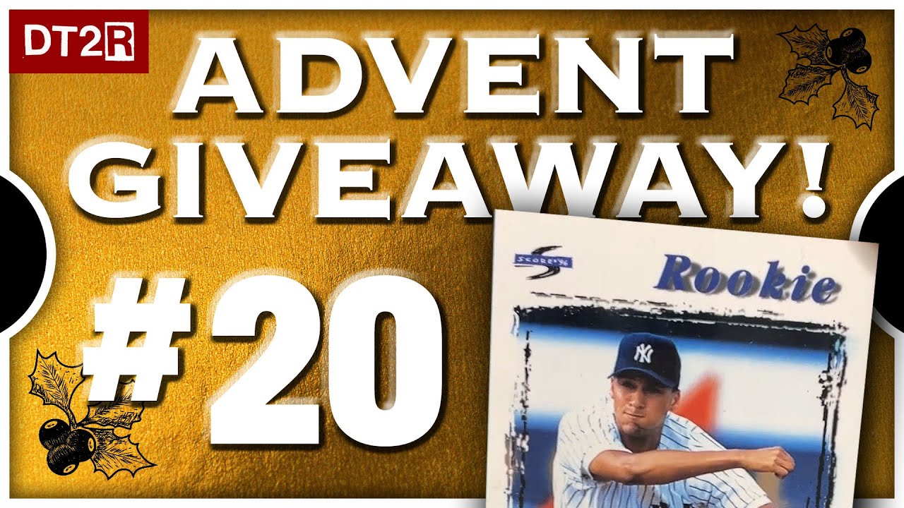 GIVEAWAY DAY 20! 🗽 Advent 2025 — Derek Jeter Rookie Card!