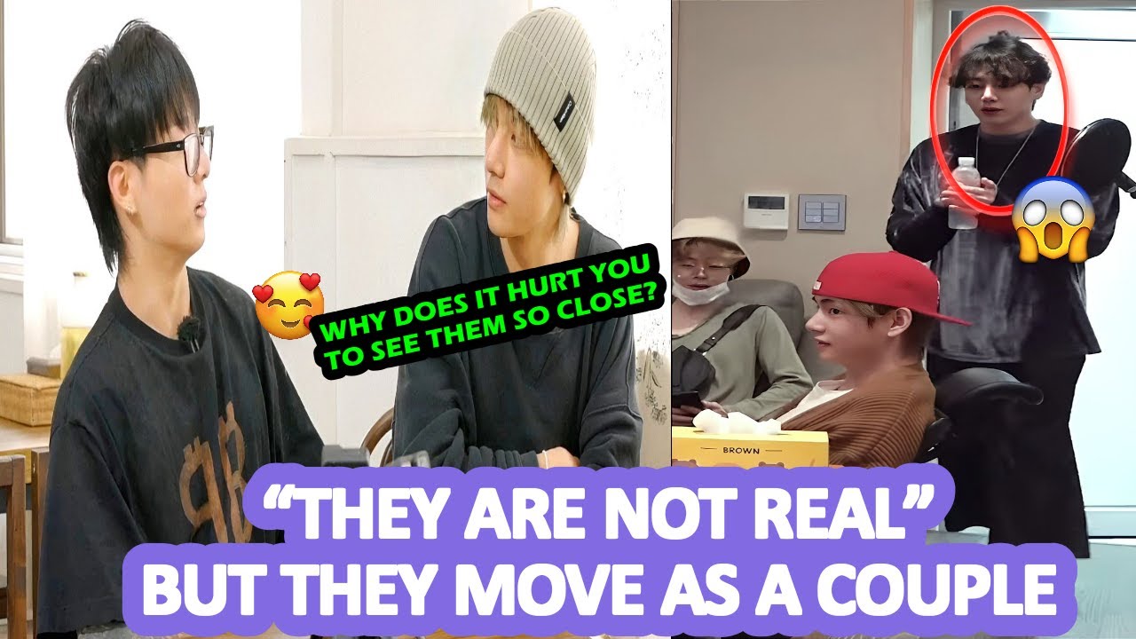 Говорят что TAEKOOK НЕ СУЩЕСТВУЕТ... 😱 И всё равно ведут себя как супруги! 👬💍🔥