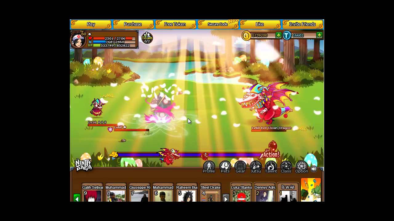 Ninja Saga Easter Event 2014