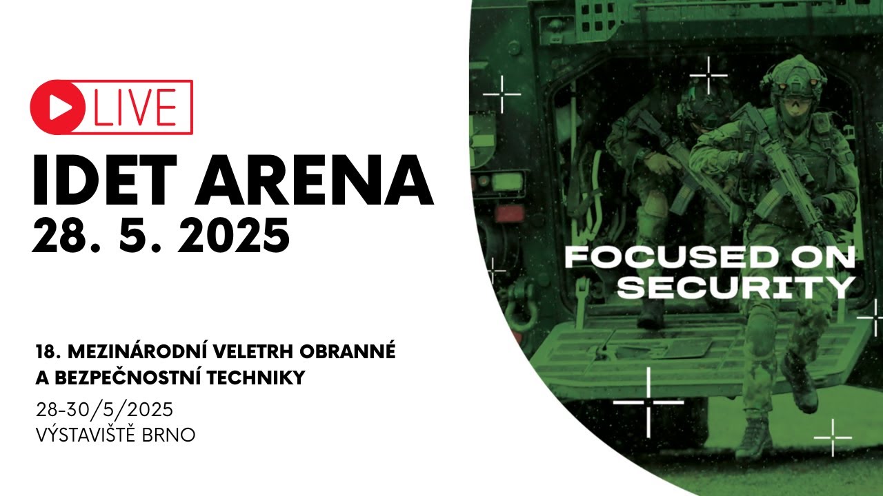 IDET ARENA 2025 ŽIVĚ - 28. 5. 2025