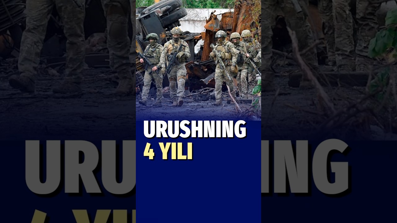 Bugun, 24 fevral, Rossiya qo&lsquo;shni Ukraina hududiga bostirib kirganiga roppa-rosa to&lsquo;rt yil bo&lsquo;ldi
