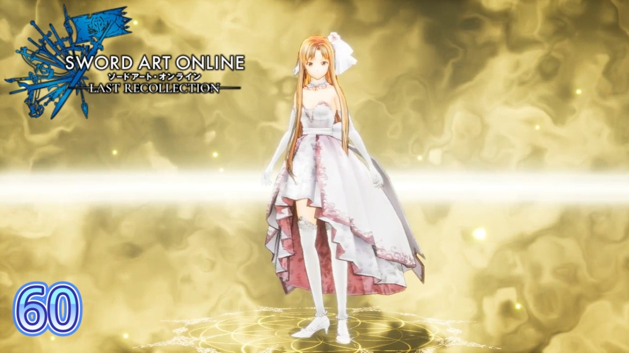 SAO: Last Recollection (PC) Full Walkthrough Gameplay | Part 60 – DLC 1 Asuna Marriage Dress