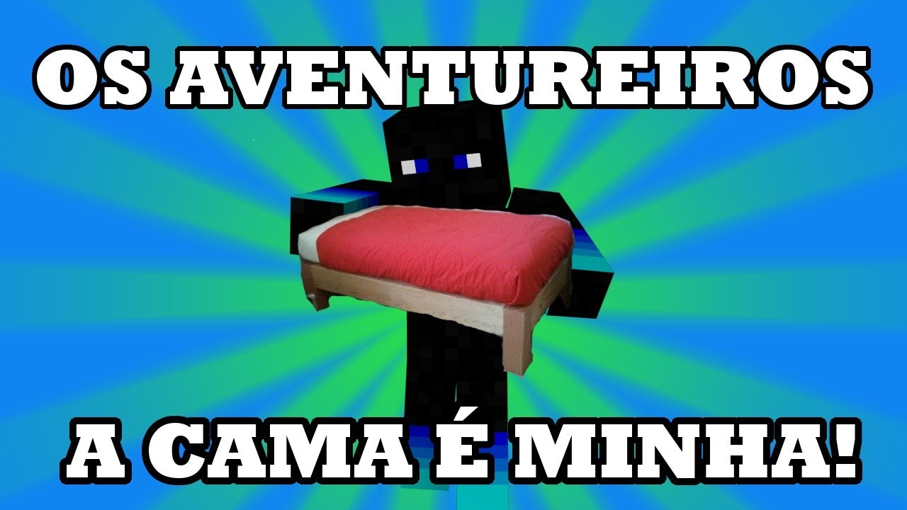 Minecraft: Jarvas e os Aventureiros - Multiplayer #2 - A Cama é Minha