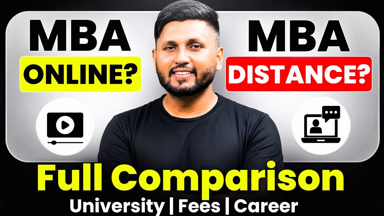 Distance MBA vs Online MBA 2026 | Which is Better? | Online MBA Universities | MBA Admission 2026