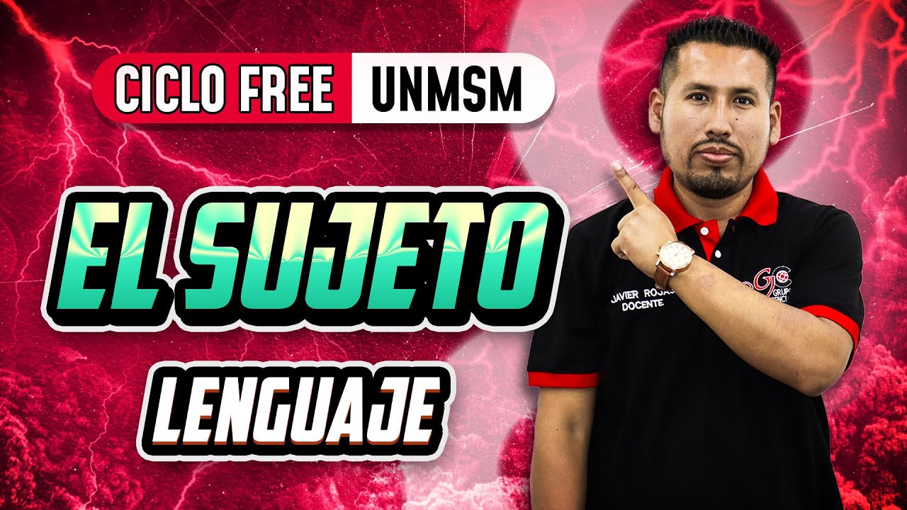 LENGUAJE 📚El sujeto 📌  [CICLO FREE]