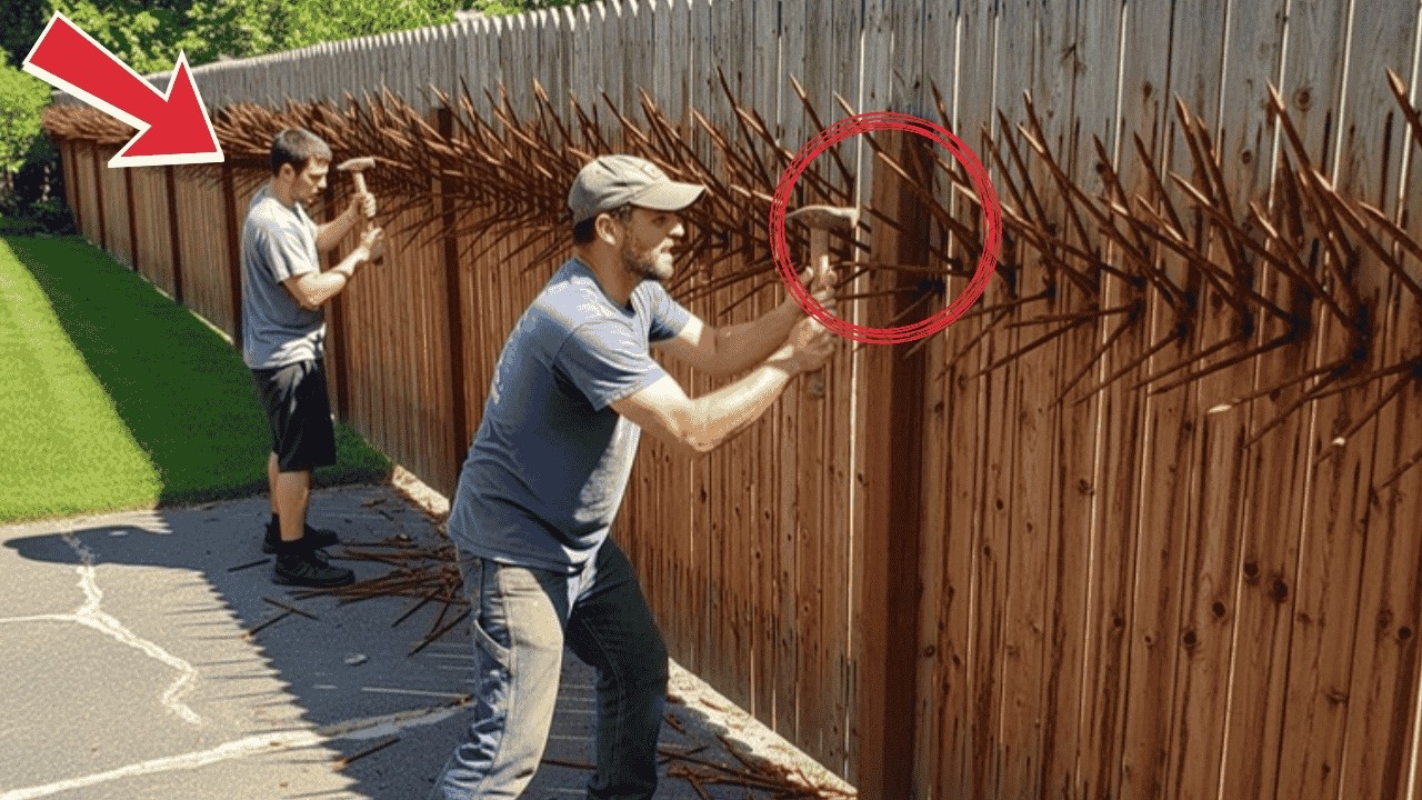 “Karen Hated My ‘Ugly’ Fence… So I Responded With 5,000 Rusty Nails She’ll Never Forget”