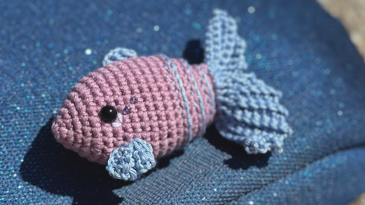 tutorial: crochet FISH, part 1 (body)