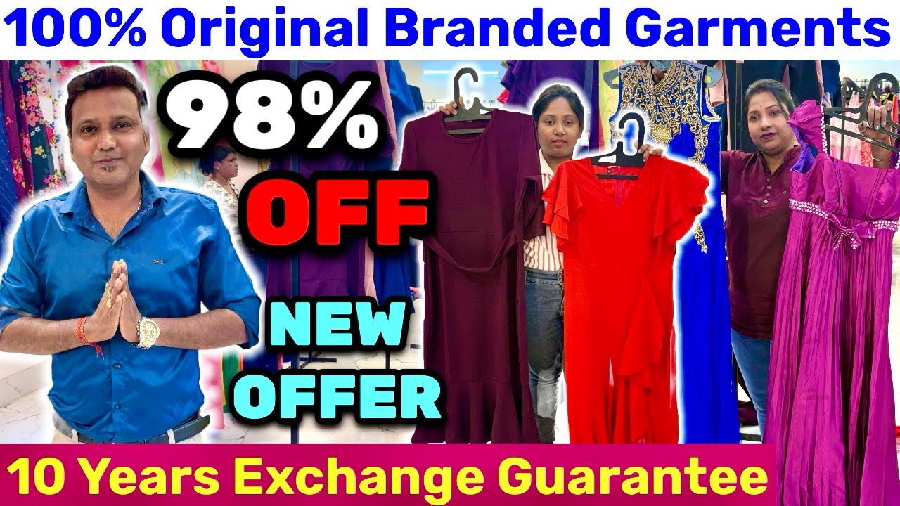 ₹10/- Branded Lot Western Wear Wholesaler in Kolkata l Readymade Garment Wholesale market in Kolkata