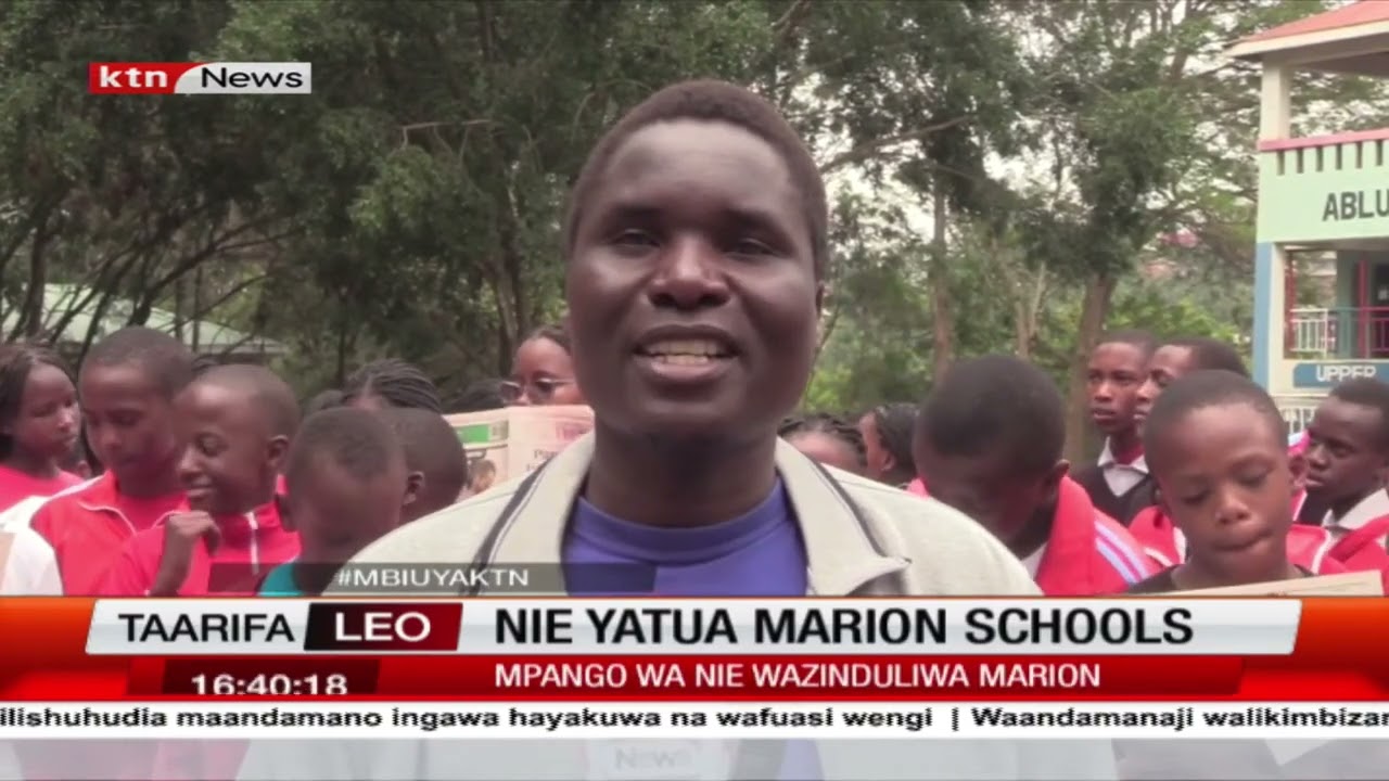 Mpango wa magazeti shuleni wa NIE wazinduliwa Marion Schools