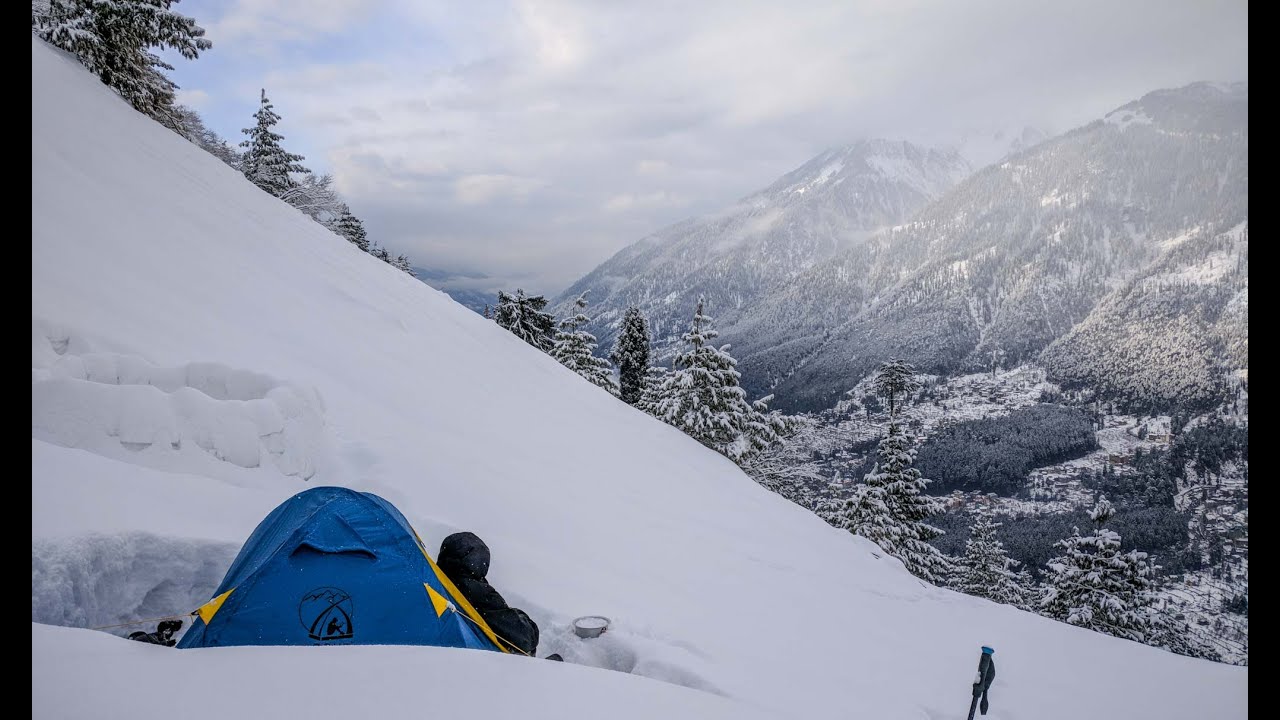 Winter trek to Bhrigu Lake (14,000 feet) in Himachal