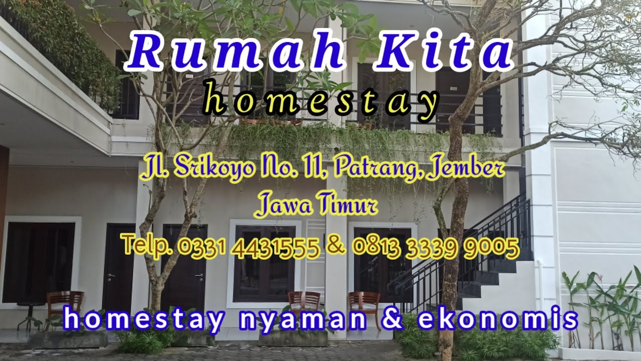 Rekomendasi penginapan terbaik di Jember, Rumah Kita Homestay
