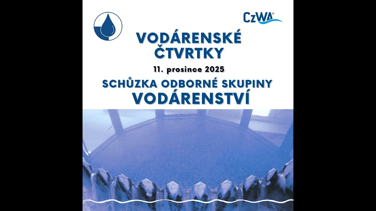 Schůzka OS Vodárenství 11. prosince 2025