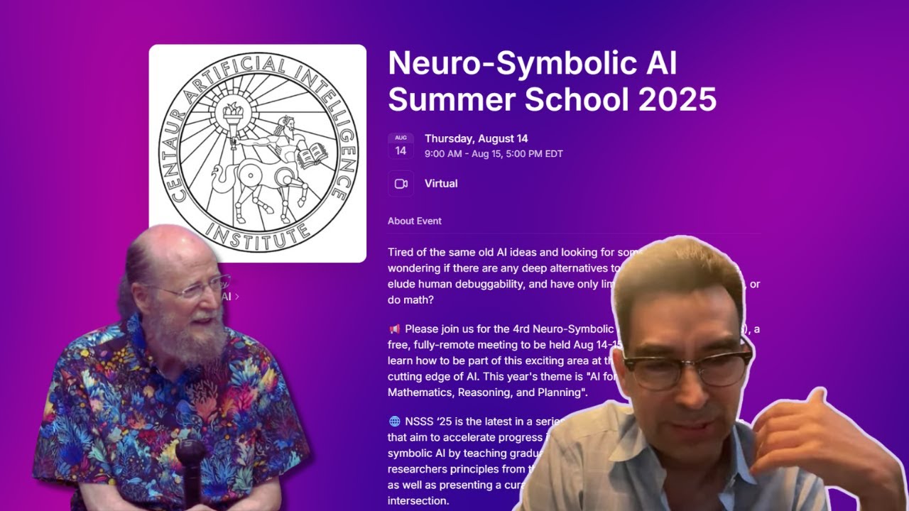 Neuro-Symbolic AI Summer School 2025 - Day 2 | Centaur AI Institute