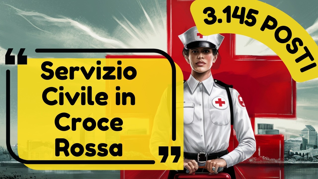 Servizio Civile in Croce Rossa: 3.145 posti per prendere in mano il proprio futuro