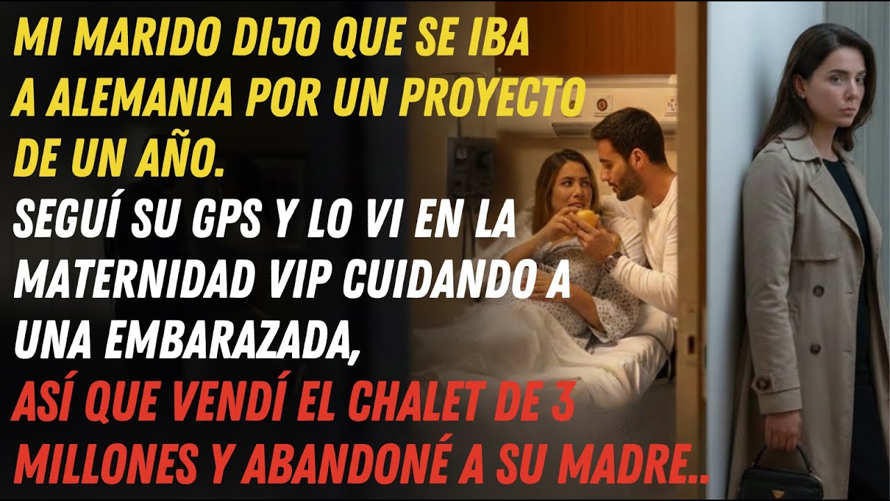 Mi Marido Alegó Un Viaje A Alemania, Pero Lo Rastreé Hasta Un Hospital Con Su Amante Embarazada...💔