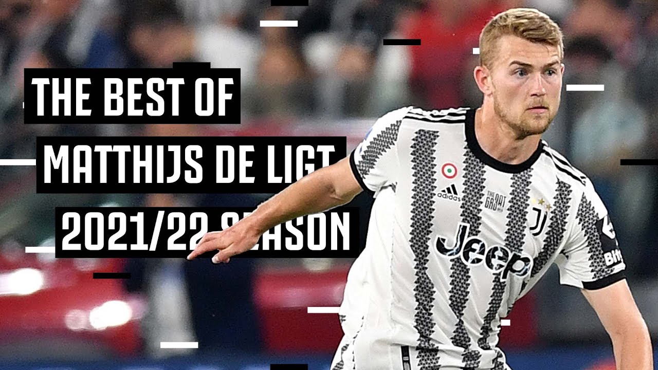 Matthijs de Ligt&rsquo;s Best Moments from 2021/22 🖤🤍 | Juventus