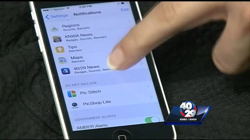 How to get Breaking News Alerts from new 40/29 App