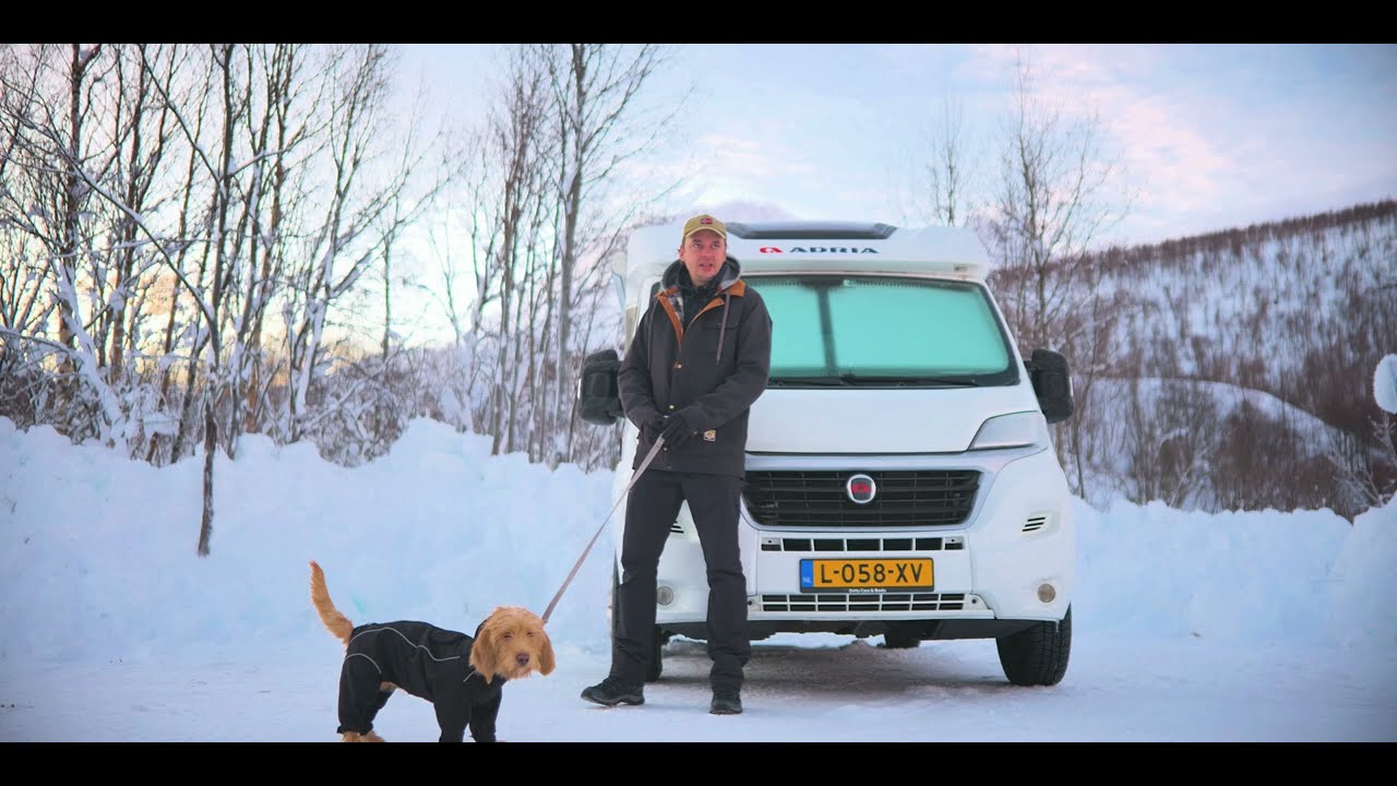 travel to Nordkapp Norway vlog 6 arctic winter camper trip