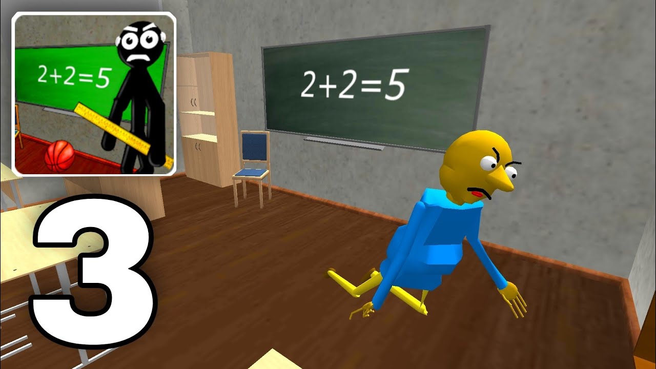 Stickman Neighbor Teacher Escape Gameplay Level 11 To 15