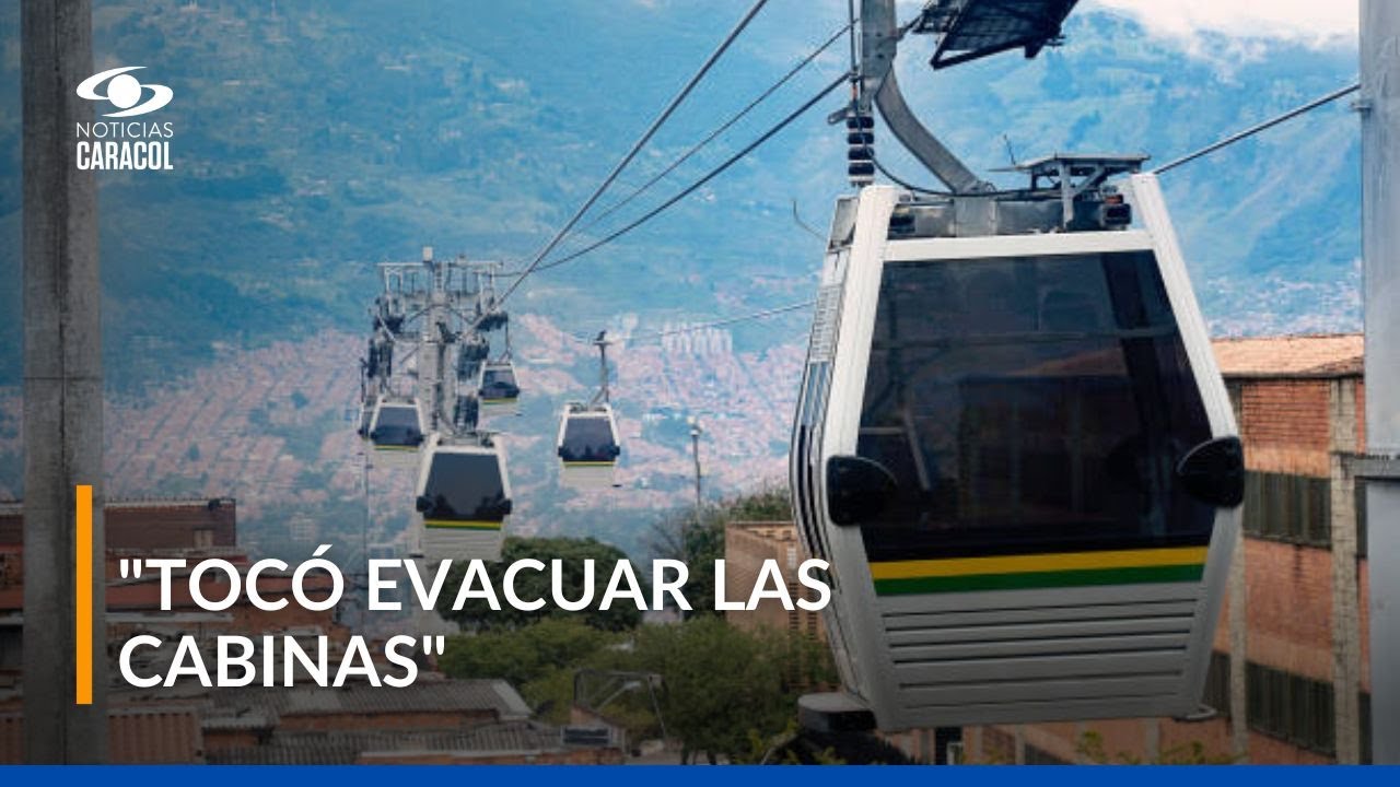 ¿Por qué la línea K del Metrocable de Medellín presentó problemas?