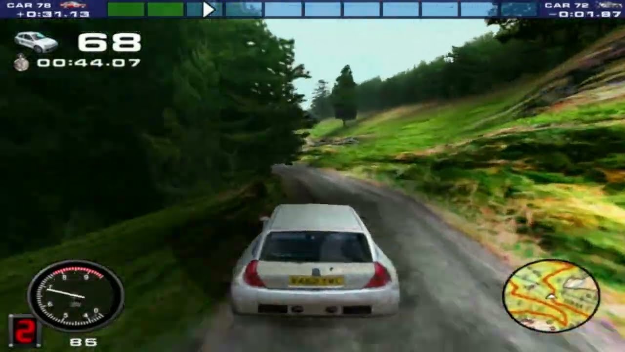 Mobil 1 Rally [PC] - Tryb Arcade (Renault Clio V6) - Vauxhall Rally of Wales