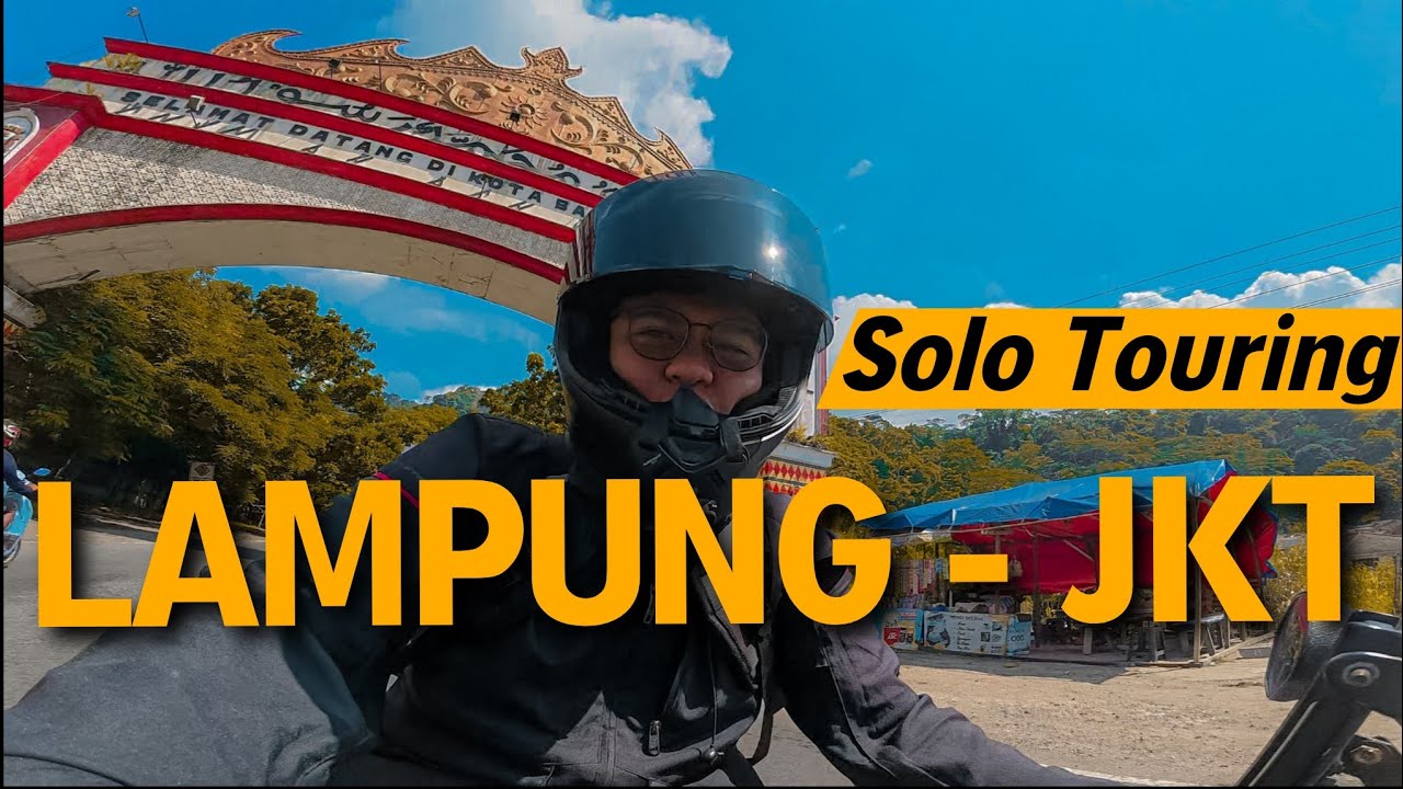Cocok untuk Pemanasan TOURING ke SUMATRA❗️Touring Jakarta - Lampung PP | part 2