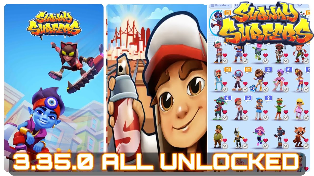 TODO MI PROGRESO SUBWAY SURFERS ISTANBUL 2024 - TODOS LOS PERSONAJES