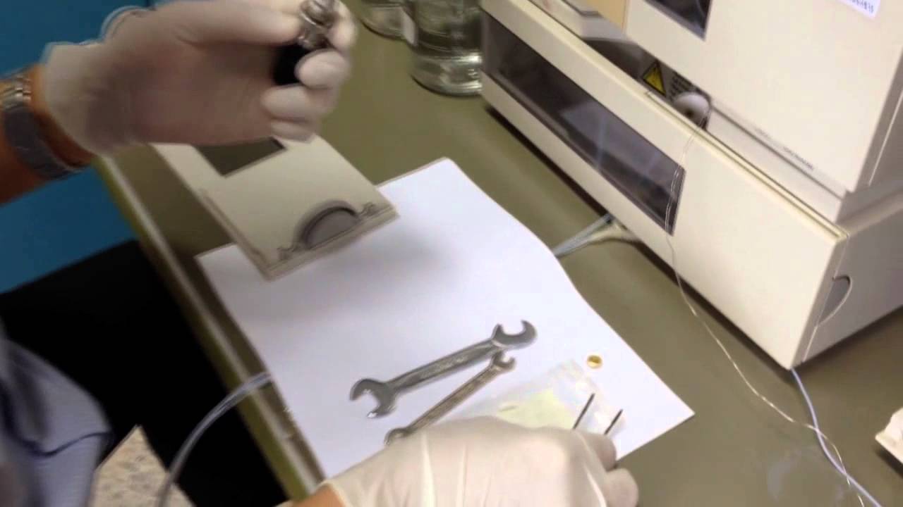 Repairing HPLC#1: Changing Frit by Scientists Studio @ Pattani Thailand