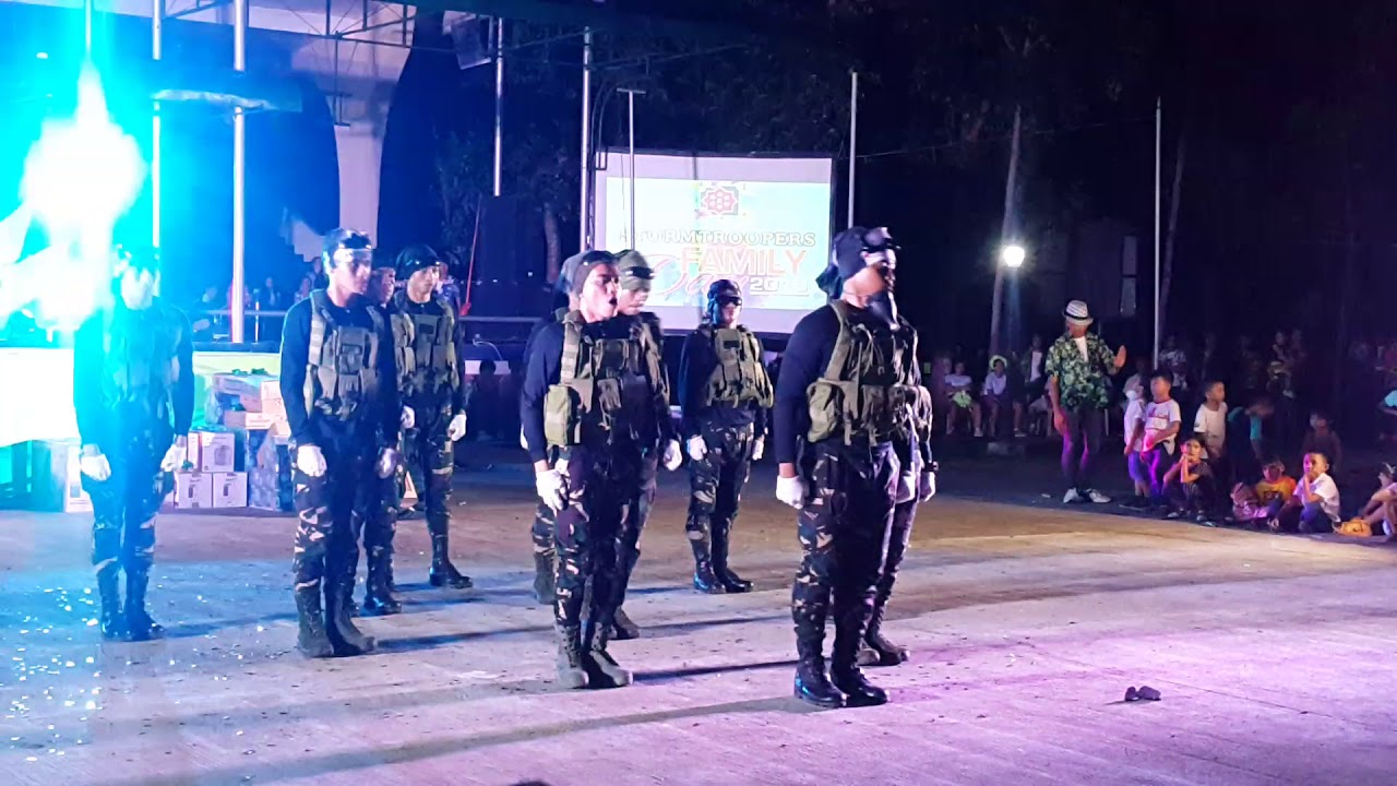 Dancing Soldier 8ID, PA CATBALOGAN