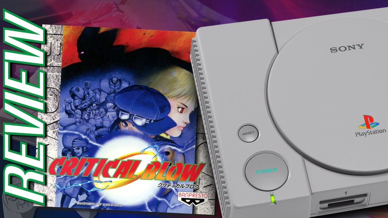 Critical Blow PS1 Review - PS1 Arcade Fighting Game Japan