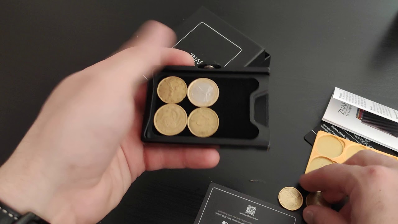 Znap slimpuro , portafoglio wallet futuristico