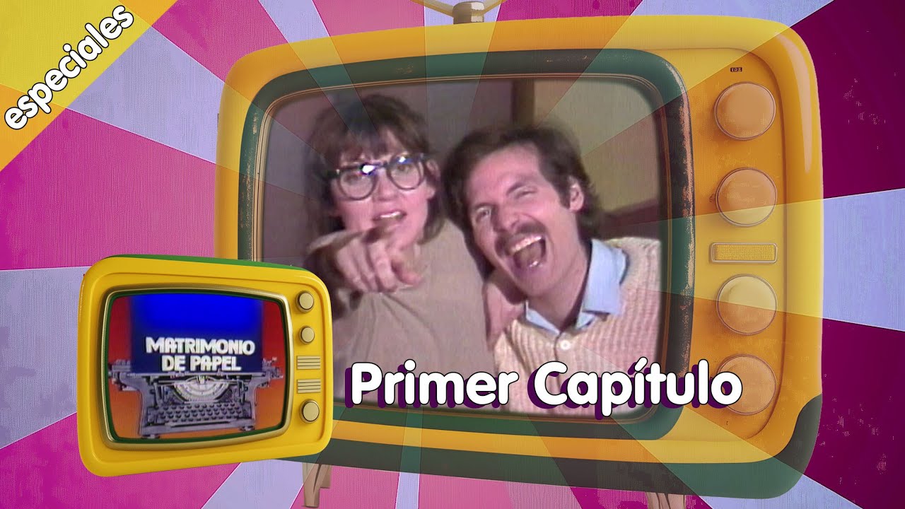📇 Matrimonio de Papel. Primer Capítulo (1985) Teleserie, remasterizado telenovela chilena, canal 13