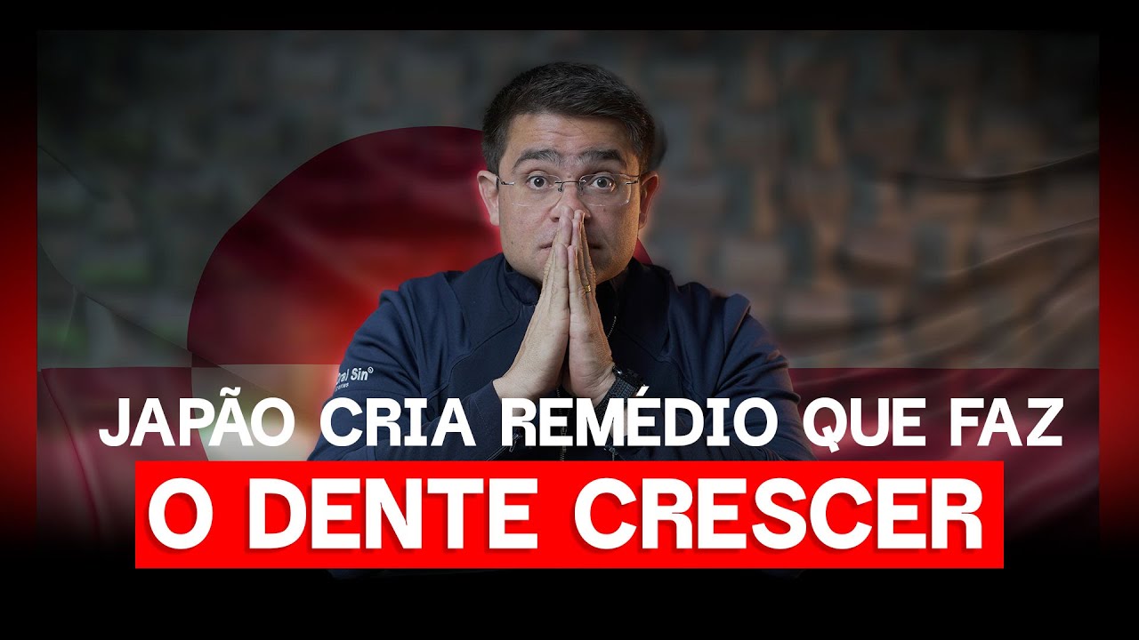 Japoneses criaram um remédio que faz os dentes crescerem! Será que dá certo?