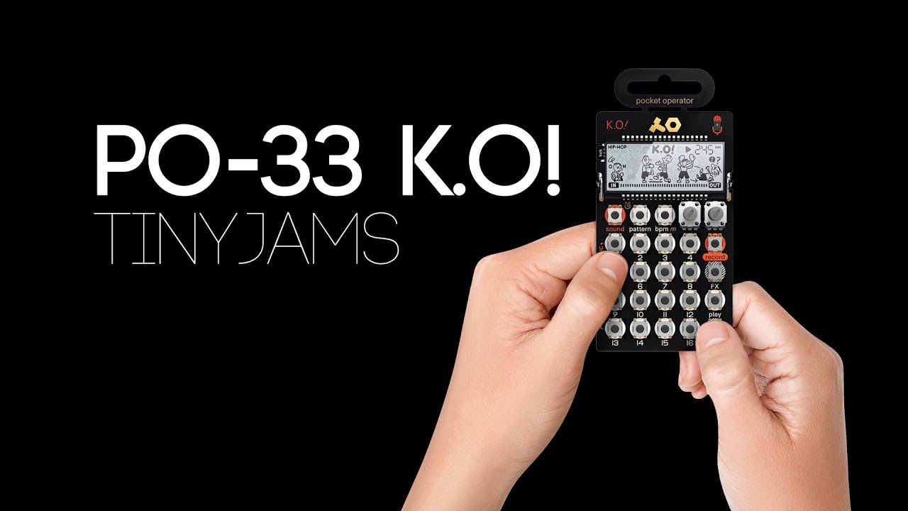 TE PO-33 K.O! Tinyjams