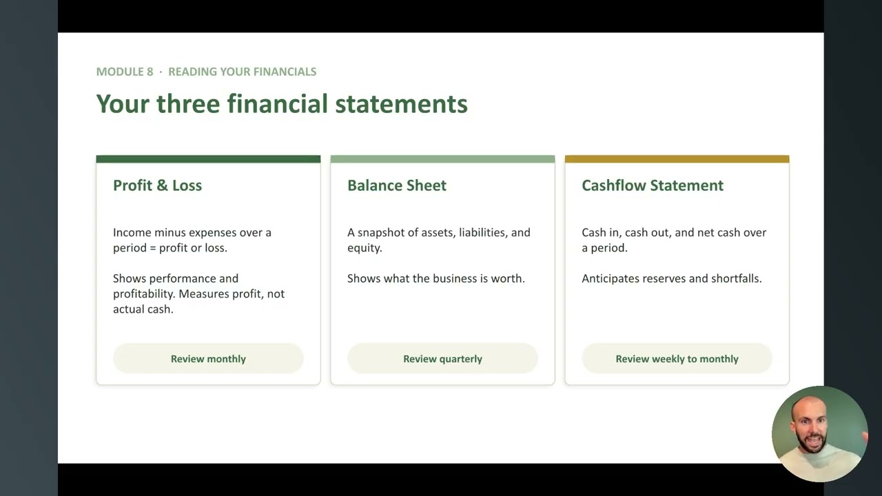 How to Understand Your Financial Statements (P&L, Balance Sheet, Cashflow Statement)