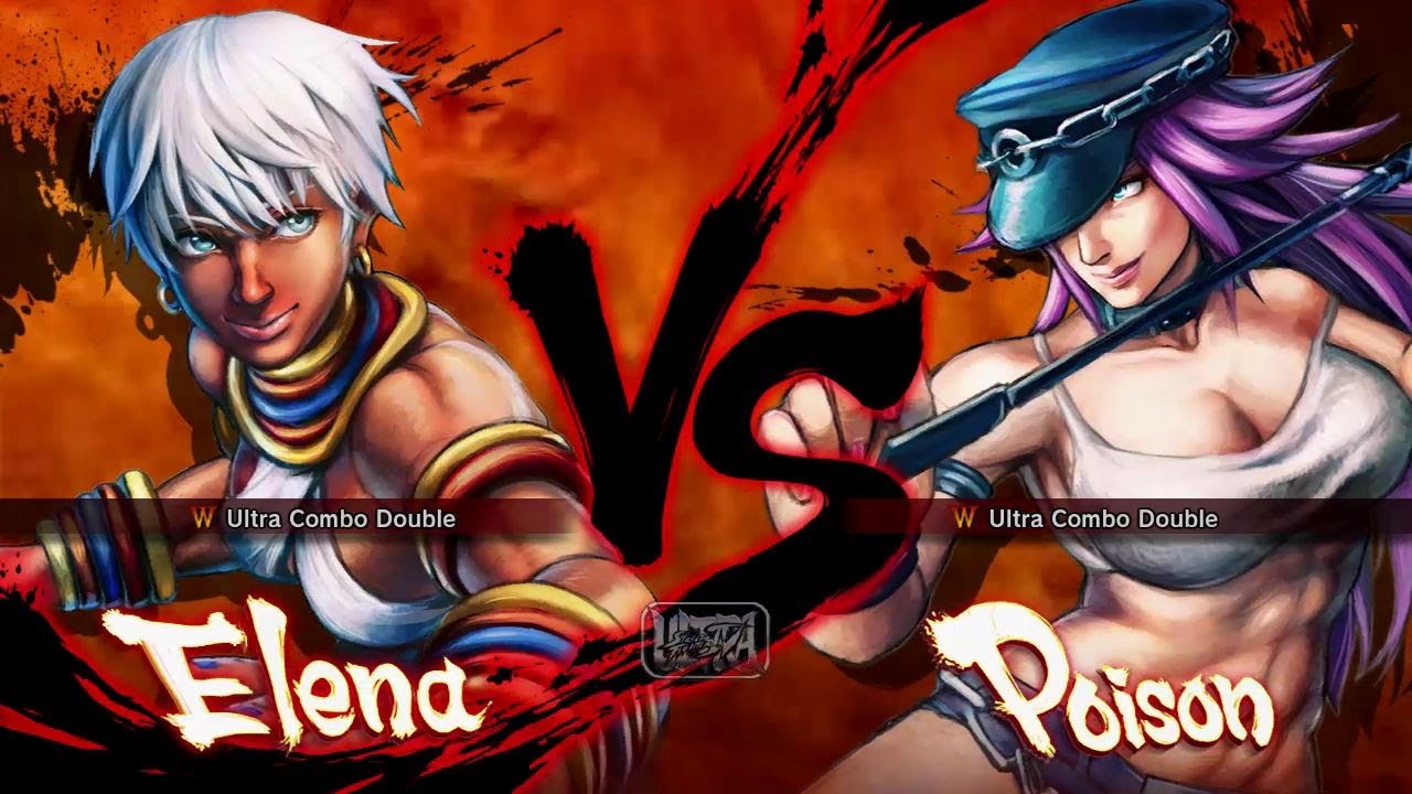 Ultra Street Fighter 4 - Elena Vs Poison [Hardest]