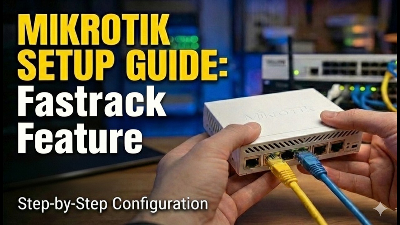 👍 MikroTik FastTrack Explained | Boost Your Router Speed & Reduce CPU Usage