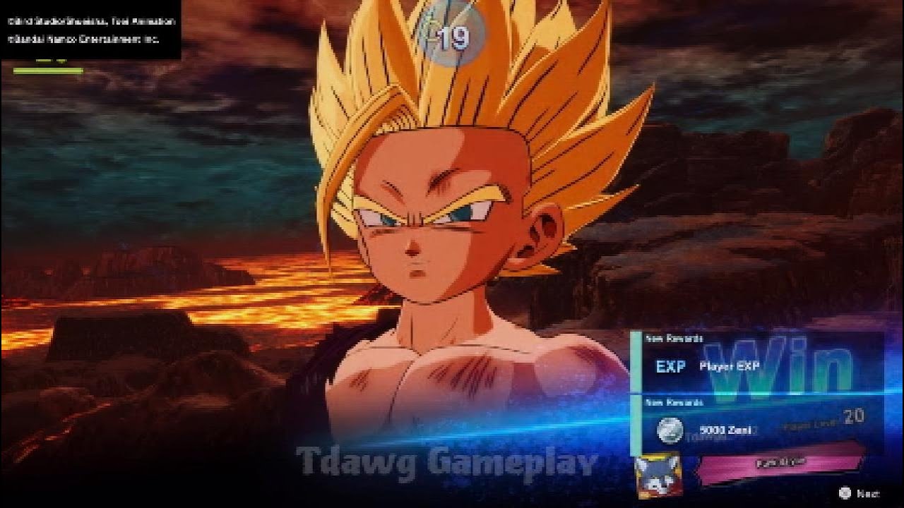 Teen Gohan VS Vegeta SSj3 DRAGON BALL SPARKING ZERO RANKED